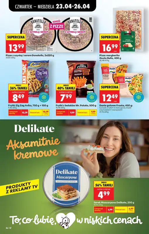 Biedronka - gazetka promocyjna Od czwartku, Z ladą tradycyjną od czwartku 23.04 do środy 29.04 - strona 68