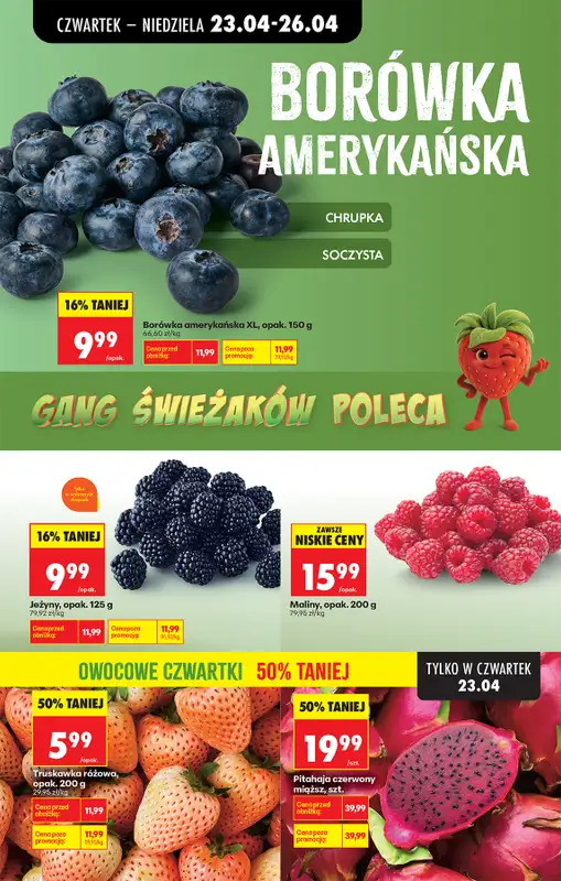 Biedronka - gazetka promocyjna Od czwartku, Z ladą tradycyjną od czwartku 23.04 do środy 29.04 - strona 42