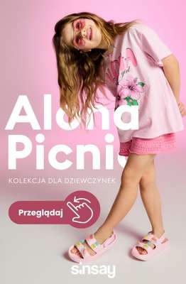 Sinsay - gazetka promocyjna Kolekcja Aloha Picnic - dla dziewczynek od poniedziałku 27.04 