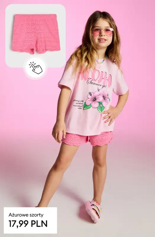 Sinsay - gazetka promocyjna Kolekcja Aloha Picnic - dla dziewczynek od poniedziałku 27.04  - strona 8