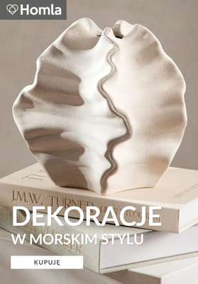 Homla - gazetka promocyjna Dekoracje inspirowane podwodnym światem od poniedziałku 27.04 
