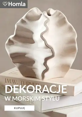 Homla - gazetka promocyjna Dekoracje inspirowane podwodnym światem od poniedziałku 27.04 