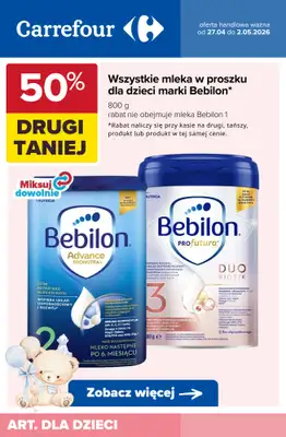 Carrefour - gazetka promocyjna Produkty dla MALUSZKA! od wtorku 28.04 do soboty 02.05 - strona 4
