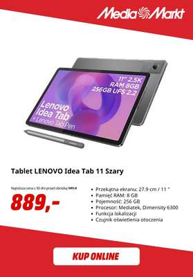 Tablet LENOVO Idea Tab 11 Szary