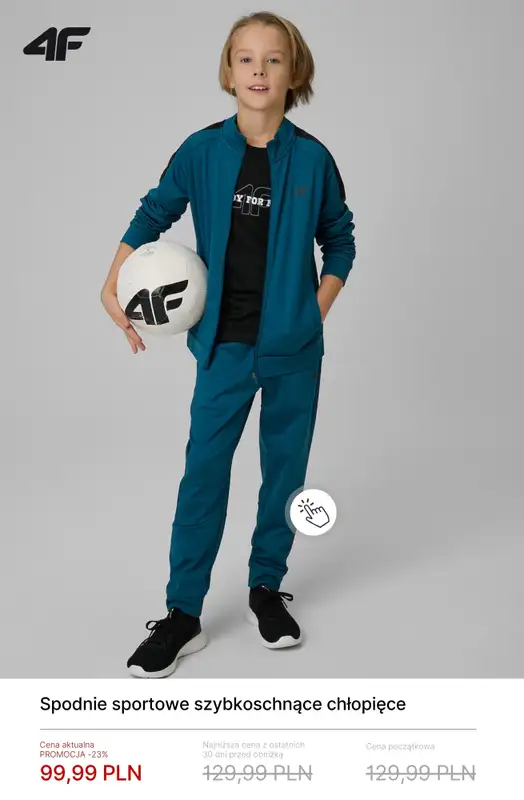 4F - gazetka promocyjna Mid Season Sale - okazje do 100 zł od poniedziałku 27.04  - strona 14