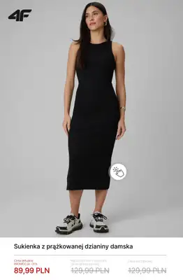 4F - gazetka promocyjna Mid Season Sale - okazje do 100 zł od poniedziałku 27.04  - strona 9