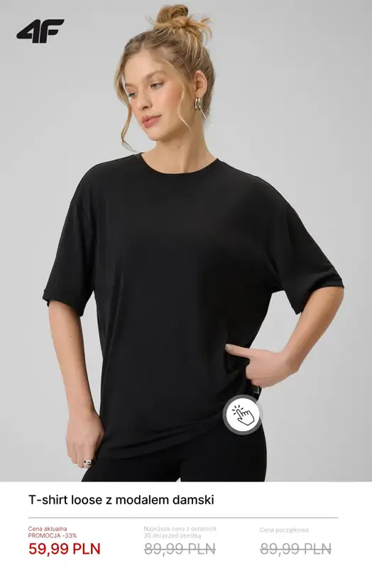 4F - gazetka promocyjna Mid Season Sale - okazje do 100 zł od poniedziałku 27.04  - strona 6