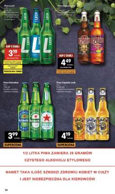 Delikatesy Centrum - gazetka promocyjna Gazetka  do środy 06.05 - strona 34