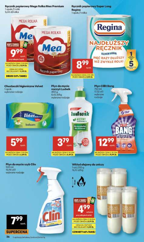 Delikatesy Centrum - gazetka promocyjna Gazetka  do środy 06.05 - strona 36