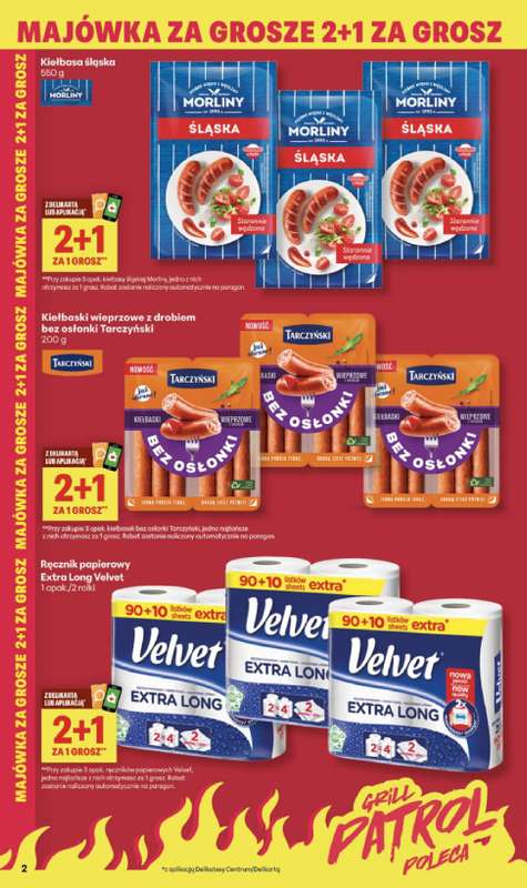 Delikatesy Centrum - gazetka promocyjna Gazetka  do środy 06.05 - strona 2