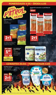Delikatesy Centrum - gazetka promocyjna Gazetka  do środy 06.05 - strona 4