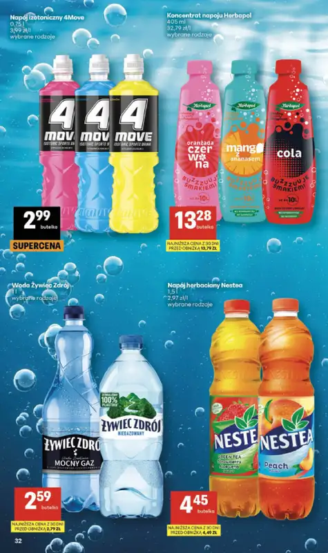 Delikatesy Centrum - gazetka promocyjna Gazetka  do środy 06.05 - strona 32