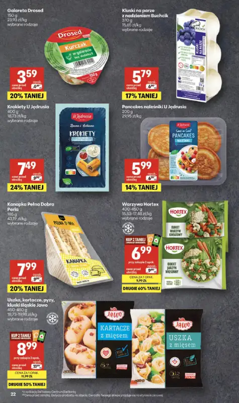 Delikatesy Centrum - gazetka promocyjna Gazetka  do środy 06.05 - strona 22