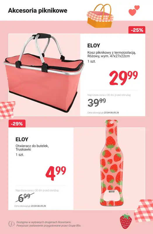 Rossmann - gazetka promocyjna Do -42% piknik i podróże od poniedziałku 27.04 do środy 06.05 - strona 10