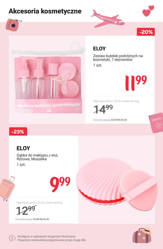Rossmann - gazetka promocyjna Do -42% piknik i podróże od poniedziałku 27.04 do środy 06.05 - strona 4