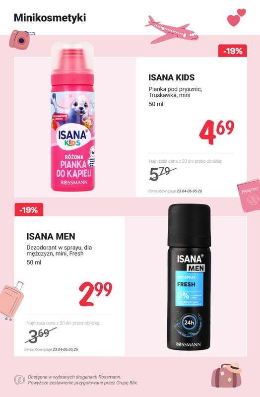 Rossmann - gazetka promocyjna Do -42% piknik i podróże od poniedziałku 27.04 do środy 06.05 - strona 3