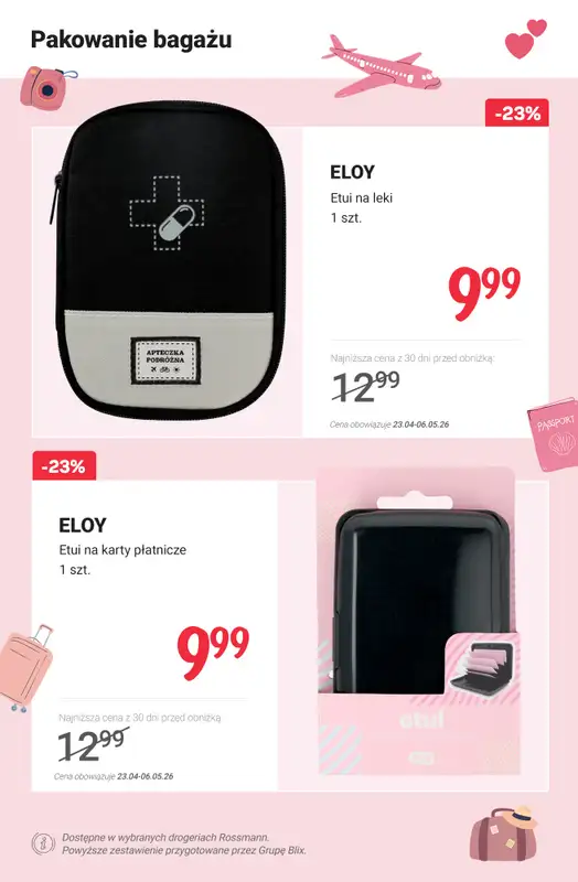 Rossmann - gazetka promocyjna Do -42% piknik i podróże od poniedziałku 27.04 do środy 06.05 - strona 6