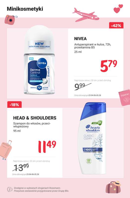Rossmann - gazetka promocyjna Do -42% piknik i podróże od poniedziałku 27.04 do środy 06.05 - strona 2