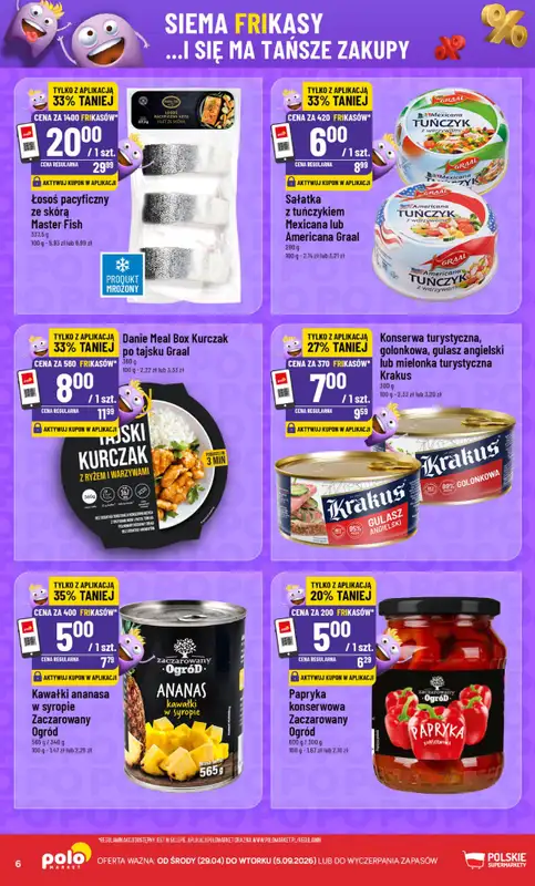 POLOmarket - gazetka promocyjna Frikasowy Katalog od środy 29.04 do wtorku 05.05 - strona 6