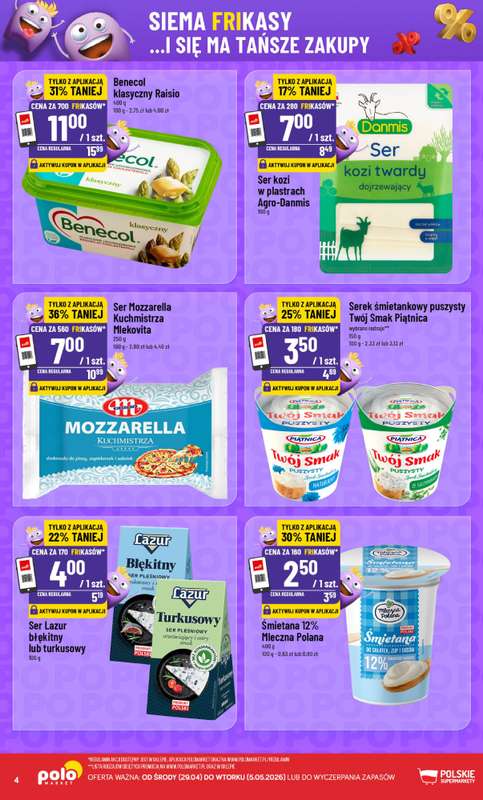 POLOmarket - gazetka promocyjna Frikasowy Katalog od środy 29.04 do wtorku 05.05 - strona 4