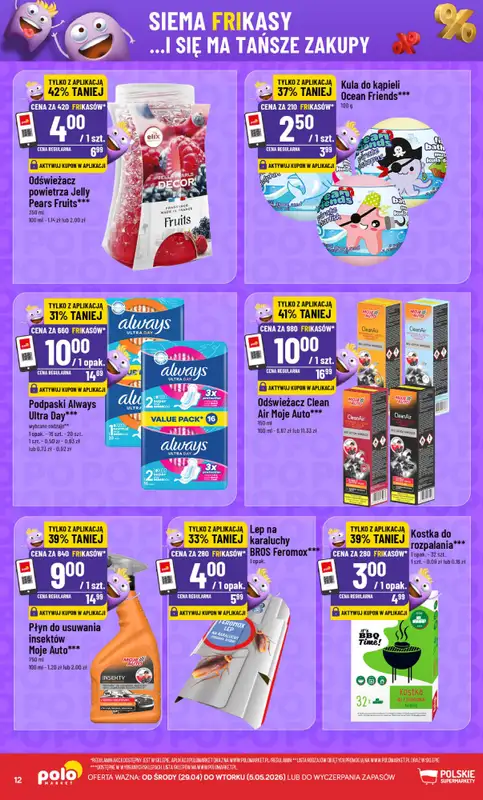 POLOmarket - gazetka promocyjna Frikasowy Katalog od środy 29.04 do wtorku 05.05 - strona 12