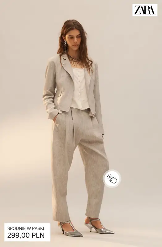 Zara - gazetka promocyjna Kolekcja lniana dla niej od poniedziałku 27.04  - strona 6