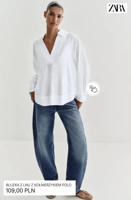 Zara - gazetka promocyjna Kolekcja lniana dla niej od poniedziałku 27.04  - strona 5