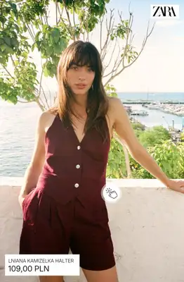 Zara - gazetka promocyjna Kolekcja lniana dla niej od poniedziałku 27.04  - strona 2