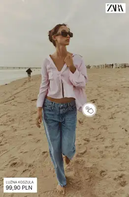 Zara - gazetka promocyjna Kolekcja lniana dla niej od poniedziałku 27.04  - strona 10