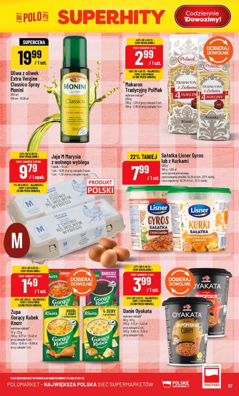 POLOmarket - gazetka promocyjna Gazetka od środy 29.04 do wtorku 05.05 - strona 37