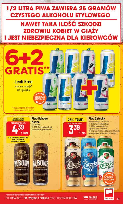 POLOmarket - gazetka promocyjna Gazetka od środy 29.04 do wtorku 05.05 - strona 53