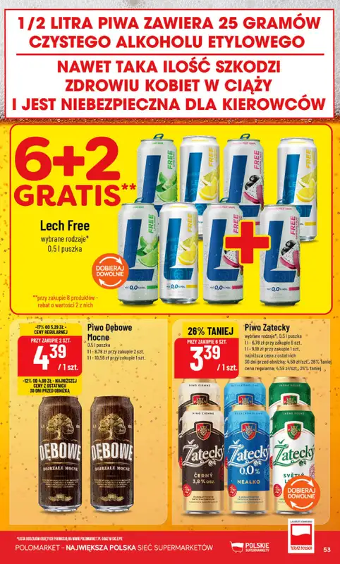 POLOmarket - gazetka promocyjna Gazetka od środy 29.04 do wtorku 05.05 - strona 53