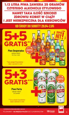 POLOmarket - gazetka promocyjna Gazetka od środy 29.04 do wtorku 05.05 - strona 15