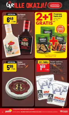 POLOmarket - gazetka promocyjna Gazetka od środy 29.04 do wtorku 05.05 - strona 14