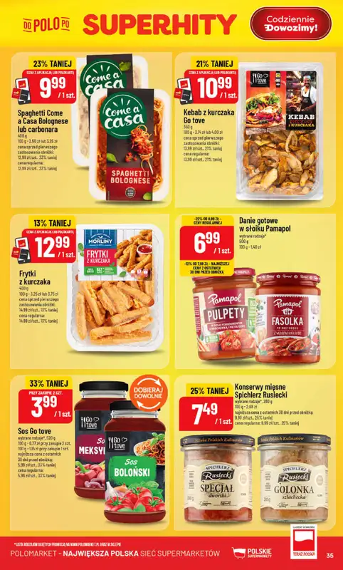 POLOmarket - gazetka promocyjna Gazetka od środy 29.04 do wtorku 05.05 - strona 35