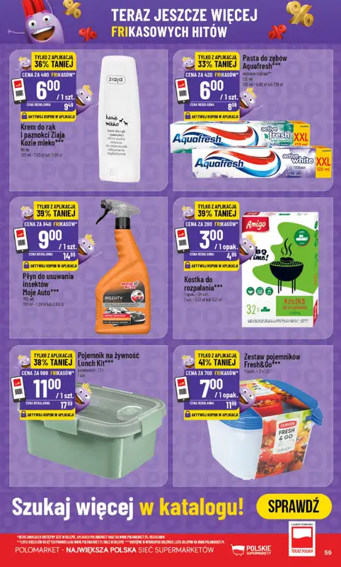 POLOmarket - gazetka promocyjna Gazetka od środy 29.04 do wtorku 05.05 - strona 59