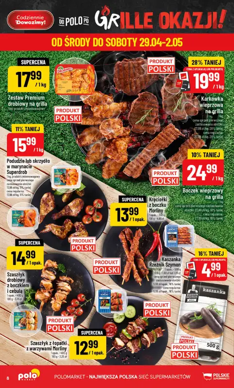 POLOmarket - gazetka promocyjna Gazetka od środy 29.04 do wtorku 05.05 - strona 8