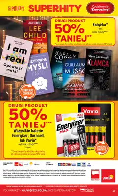 POLOmarket - gazetka promocyjna Gazetka od środy 29.04 do wtorku 05.05 - strona 65