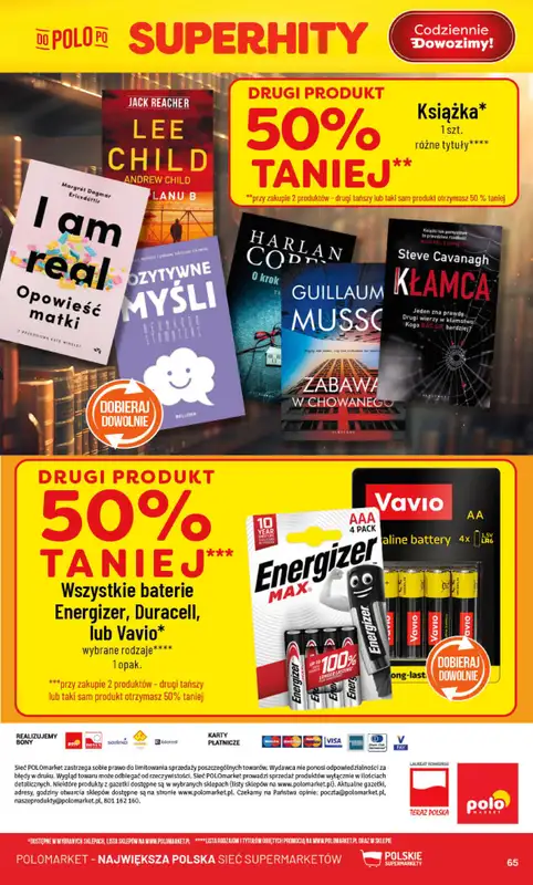 POLOmarket - gazetka promocyjna Gazetka od środy 29.04 do wtorku 05.05 - strona 65