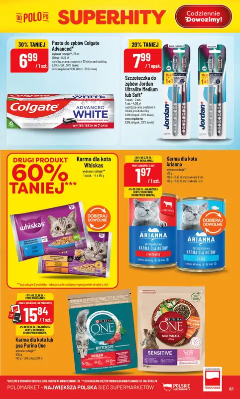 POLOmarket - gazetka promocyjna Gazetka od środy 29.04 do wtorku 05.05 - strona 61