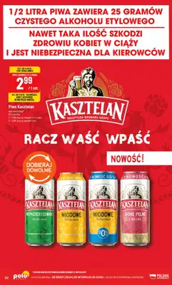 POLOmarket - gazetka promocyjna Gazetka od środy 29.04 do wtorku 05.05 - strona 52