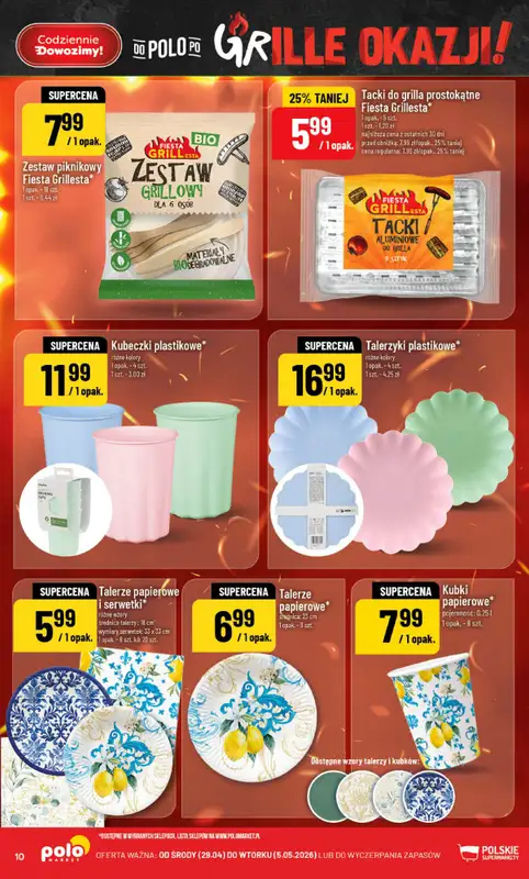 POLOmarket - gazetka promocyjna Gazetka od środy 29.04 do wtorku 05.05 - strona 10