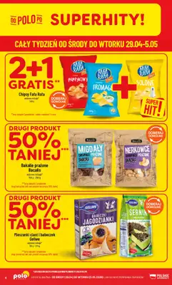 POLOmarket - gazetka promocyjna Gazetka od środy 29.04 do wtorku 05.05 - strona 4