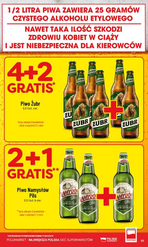 POLOmarket - gazetka promocyjna Gazetka od środy 29.04 do wtorku 05.05 - strona 55