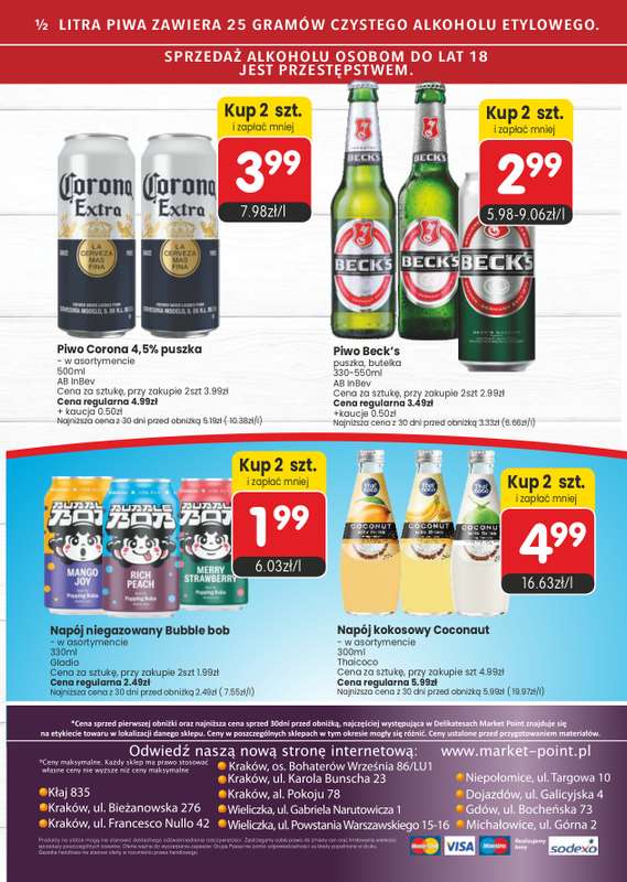 Market Point - gazetka promocyjna Gazetka od poniedziałku 27.04 do środy 13.05 - strona 23