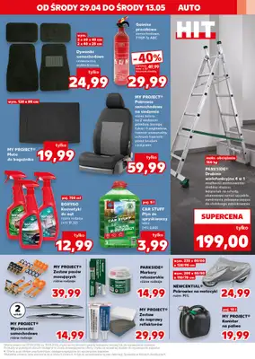 Kaufland - gazetka promocyjna Oferta Kaufland - Non Food  do środy 13.05 - strona 15
