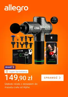 Allegro - gazetka promocyjna Majowy relaks dla ciała i ducha od wtorku 28.04 do poniedziałku 04.05 - strona 3