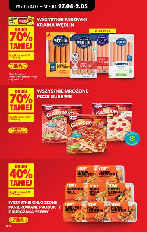 Biedronka - gazetka promocyjna Od poniedziałku od poniedziałku 27.04 do soboty 02.05 - strona 30