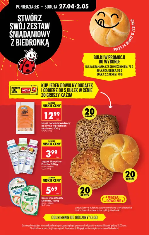 Biedronka - gazetka promocyjna Od poniedziałku od poniedziałku 27.04 do soboty 02.05 - strona 72