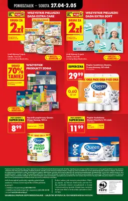 Biedronka - gazetka promocyjna Od poniedziałku, Z ladą tradycyjną od poniedziałku 27.04 do soboty 02.05 - strona 96